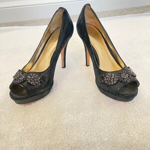 Antonio Melani Black dressy heel 6 1/2